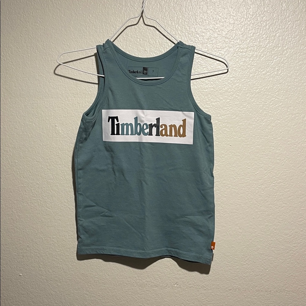 Timberland Kids Teal Tank Top